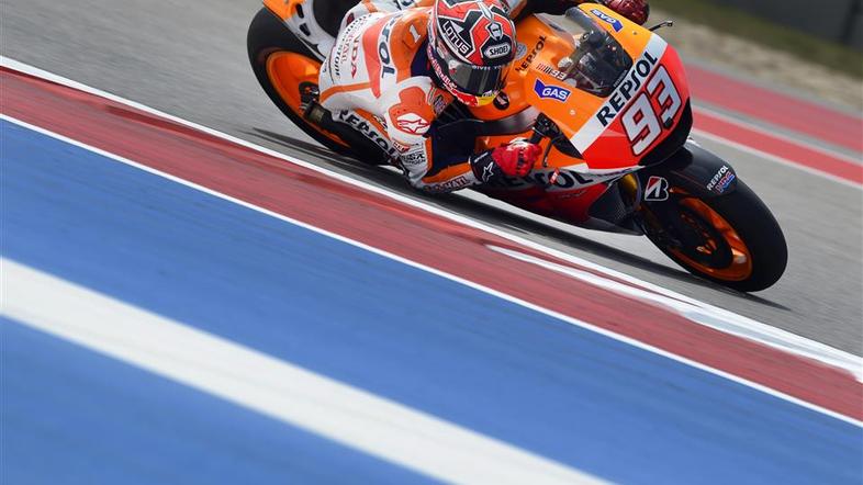 Marquez motoGP Austin VN ZDA Amerike Amerika kvalifikacije