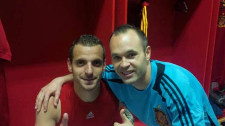 Soldado Iniesta Španija Urugvaj Recife pokal konfederacij