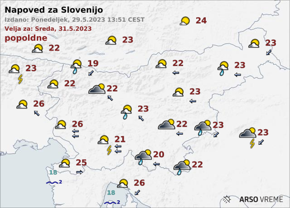 Arso vreme | Avtor: Arso