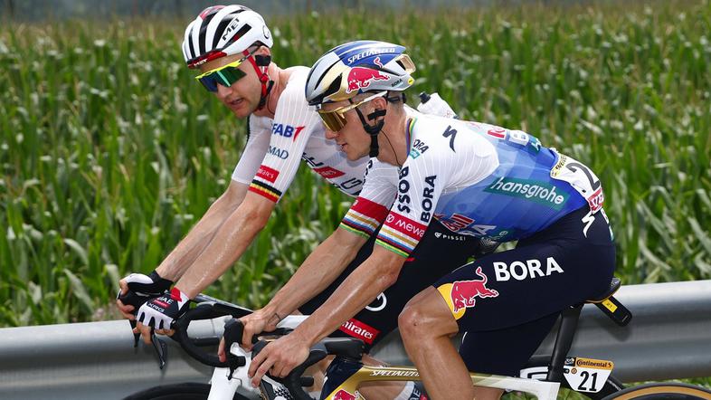 Tim Wellens in Remco Evenepoel
