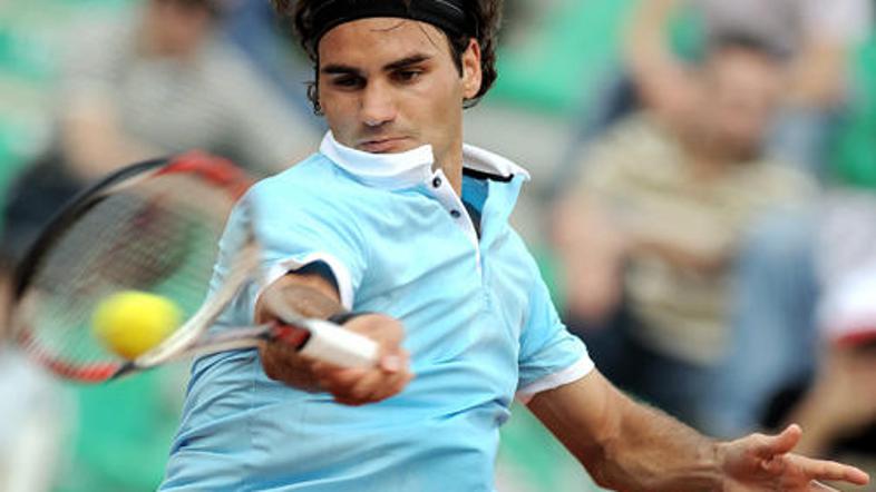 Roger Federer je za preboj v tretje kolo potreboval le 39 minut.