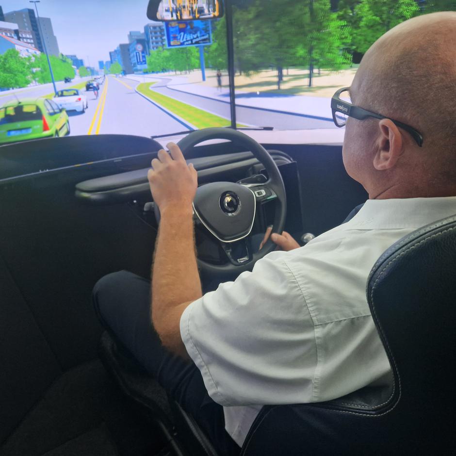 Simulator vožnje LPP | Avtor: Gregor Prebil