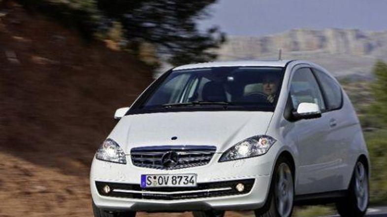Mercedes-Benz je vozilo razreda A prvič predstavil leta 1997.