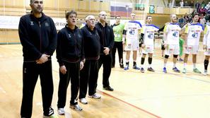 Denić Čotar himna Slovenija Makedonija rokomet prijateljska tekma dvorana Polaj 