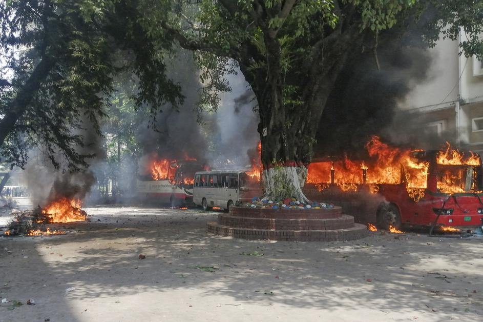 bangladeš protivladni protesti