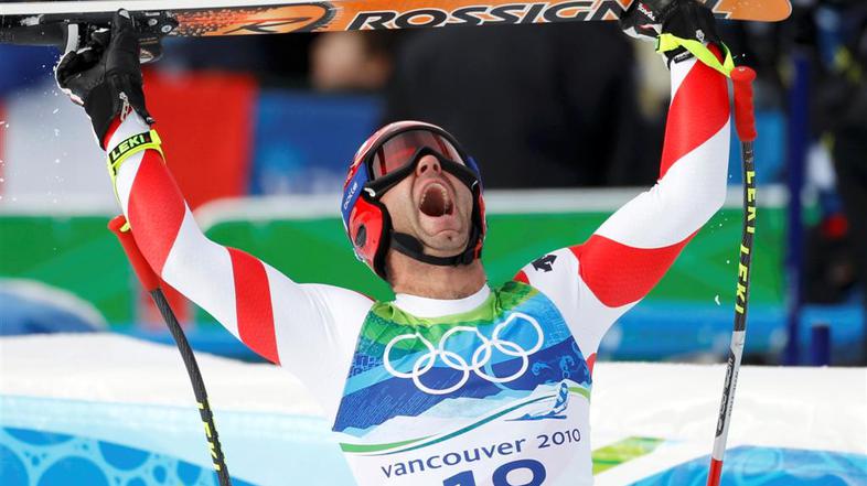 olimpijske igre Vancouver smuk Whistler 2010 Didier Defago