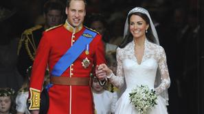 Kate Middleton in princ William