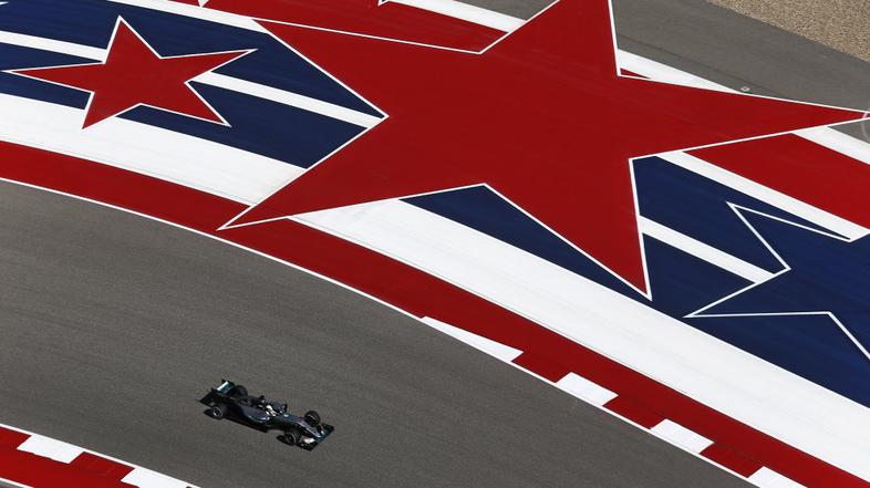 Lewis Hamilton VN ZDA kvalifikacije