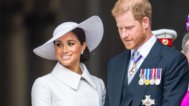 Meghan in Harry