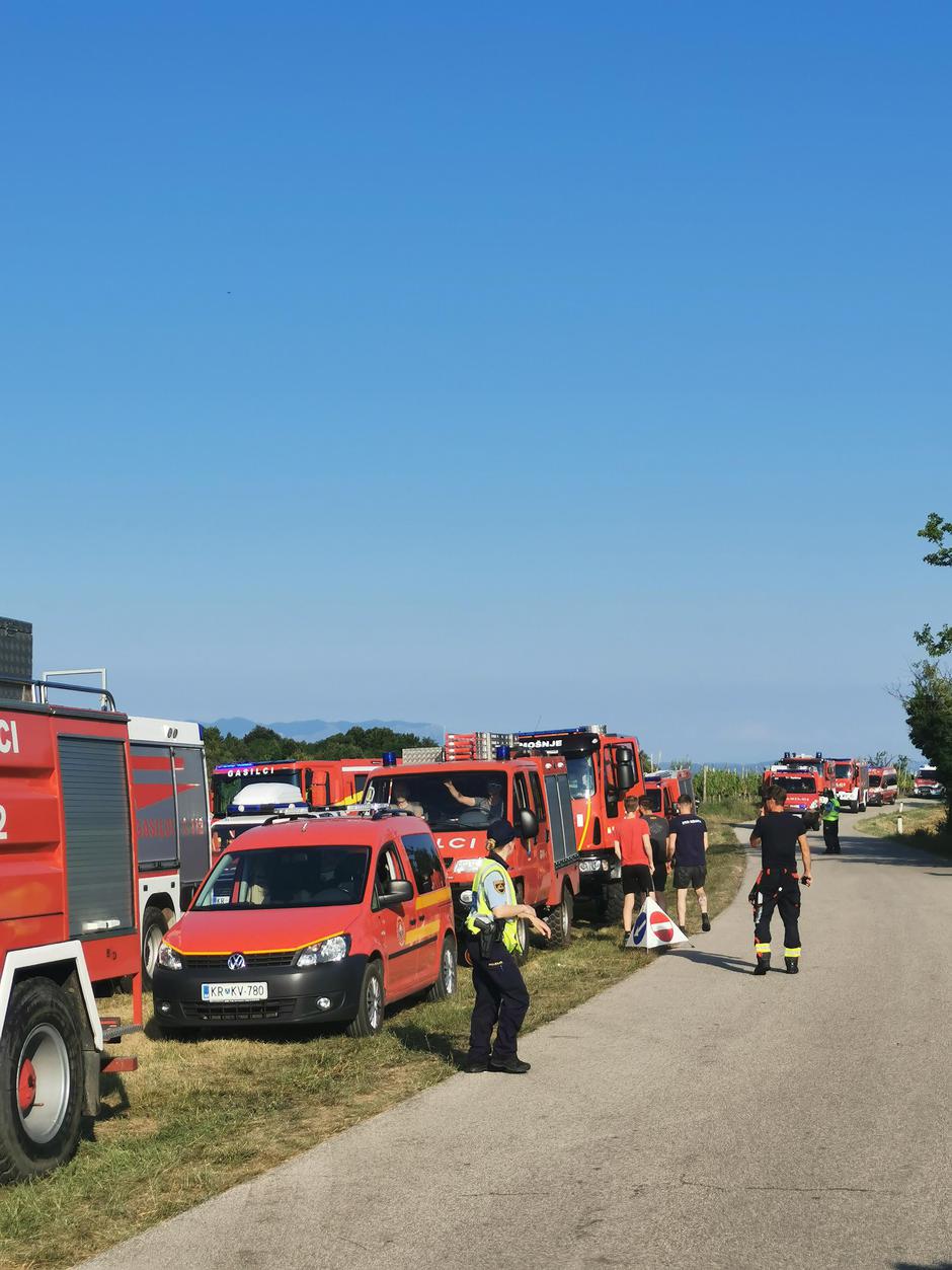 požar na krasu gasilci | Avtor: Vlada Republike Slovenije