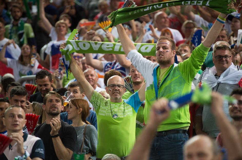 EP v odbojki 2019, polfinale Slovenija - Poljska