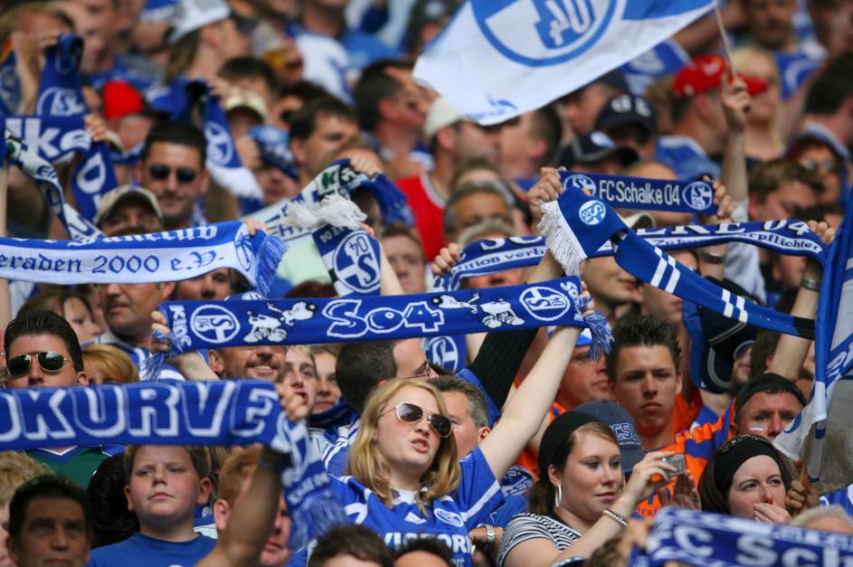 Schalke navijači Veltins Arena