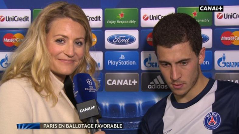 Hazard Canal+ PSG Paris Saint-Germain Chelsea Liga prvakov četrtfinale
