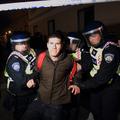Ivan Pernar je bil po včerajšnjih protestih že drugič priprt. (Foto: Željko Luku