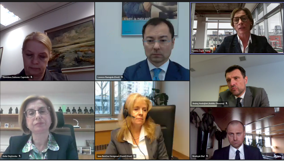 Novinarska konferenca Združenja bank Slovenije