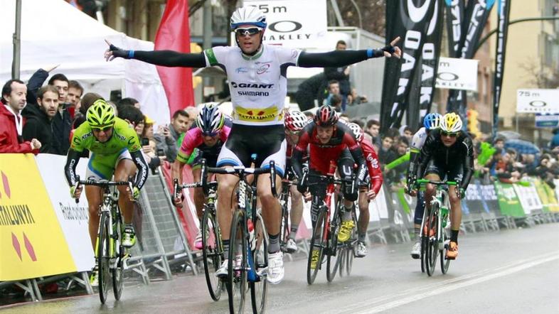 Mezgec  Giant Shimano Ferrari dirka po Kataloniji Mataro Girona