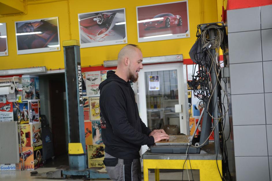 Mehanik leta 2017 Robert Eržen