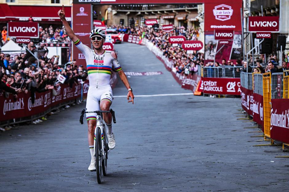 Tadej Pogačar; Strade Bianche | Avtor: Profimedia