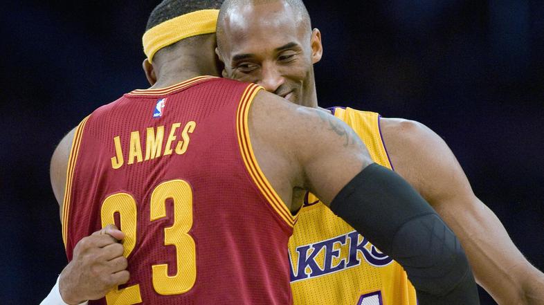 LeBron James in Kobe Bryant