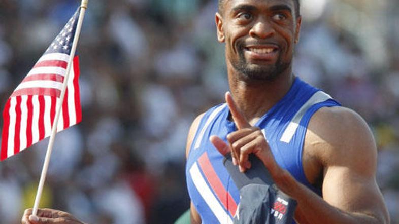 Tyson Gay je nagrado za naboljšega ameriškega atleta dobil prvič leta 2007, Sany