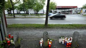 slovenija 07.05.13, Slovenceva cesta, prometna nesreca, nesreca, smrt dveh dekle