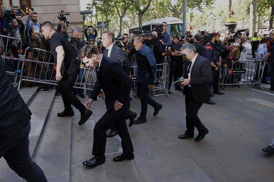 Messi sodišče Barcelona | Avtor: EPA