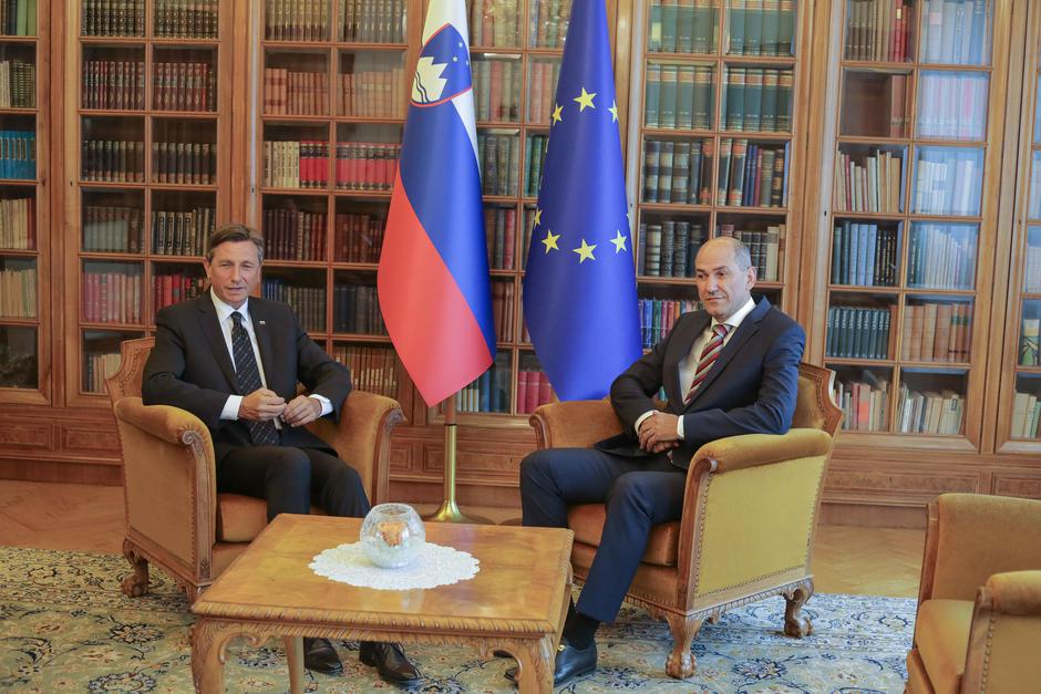 Borut Pahor in Janez Janša | Avtor: Saša Despot