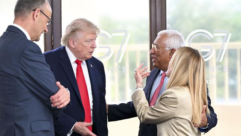 Giorgia Meloni, Donald Trump
