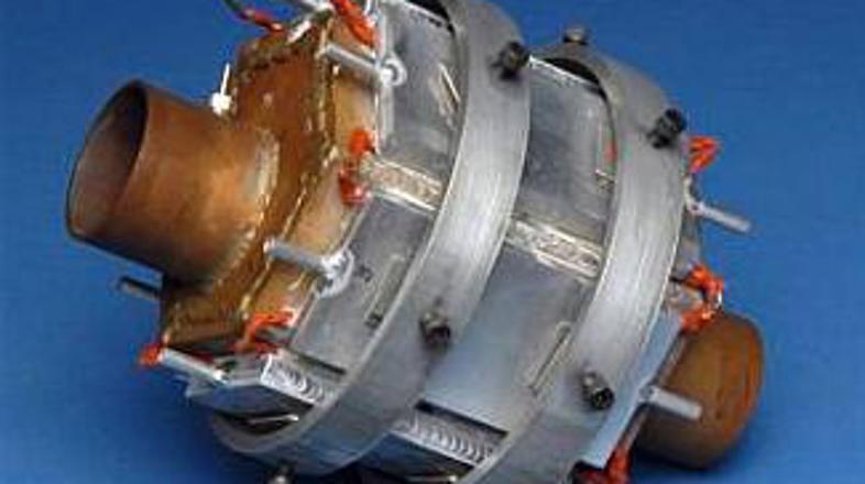 Na fotografiji prototip termoelektričnega generatorja izpred nekaj let, kot si g