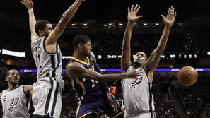 George Diaw Ayres San Antonio Spurs Indiana Pacers liga NBA