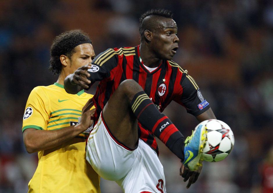(AC Milan - Celtic) Balotelli | Avtor: Reuters
