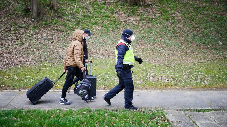 koronavirus COVID-19 konvoj srbski državljani