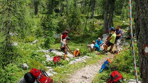 Reševanje krave, GRS Bohinj