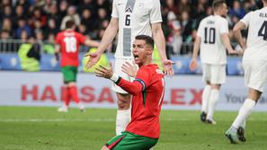 nogomet prijateljska tekma Slovenija - Portugalska