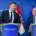 Andrej Plenković Jean Claude Juncker