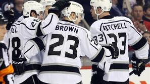 Brown Mitchell Winnipeg Jets Los Angeles Kings liga NHL