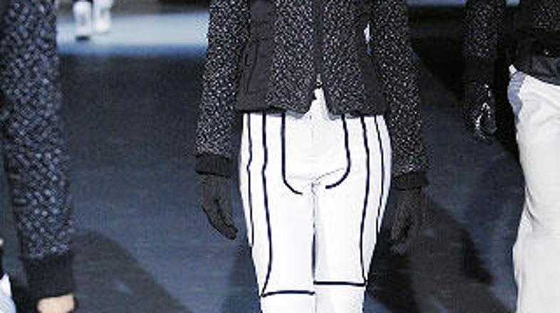 Utrinki z milanske modne revije Giorgia Armanija