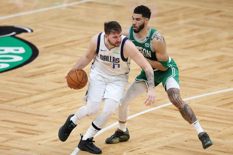 Jayson Tatum in Luka Dončić | Avtor: Profimedia