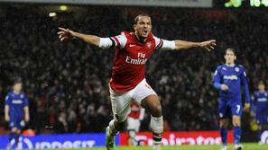 Walcott Arsenal Cardiff City Premier League Anglija liga prvenstvo