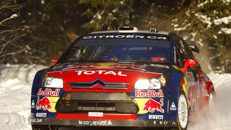 Sebastien Loeb je zadnji dan relija po Norveški zadržal prednost in slavil drugi
