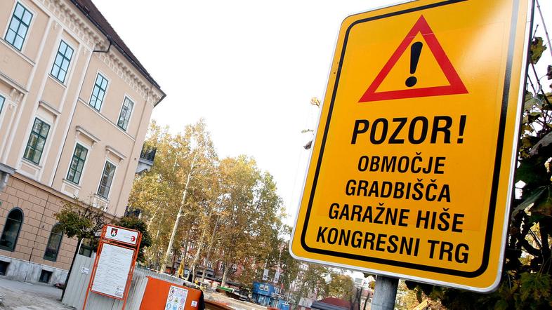 Gradis skupina G želi za dokončanje garažne hiše pod Kongresnim trgom dodatnih 1