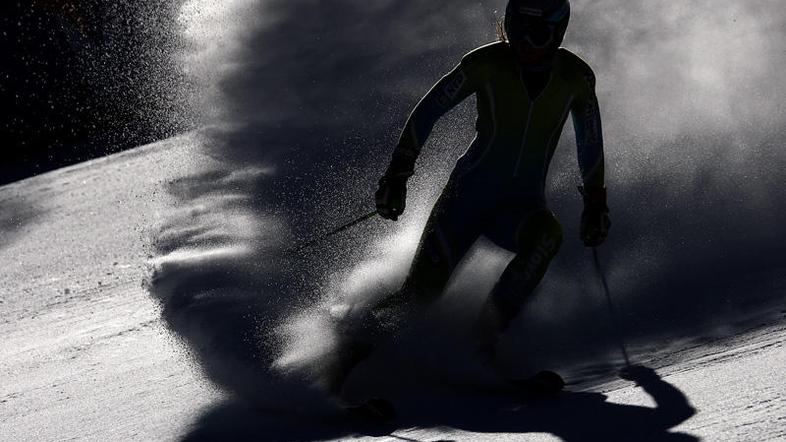 Ana Drev veleslalom Lake Louise 2009