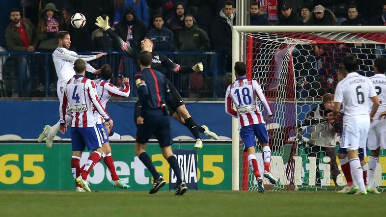 Jan Oblak Sergio Ramos Atletico Madrid Real Madrid Copa del Rey