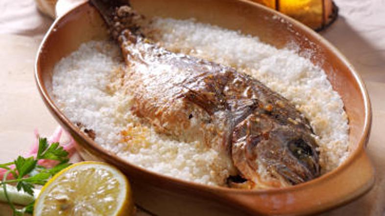 V soli je zelo okusna tudi orada.