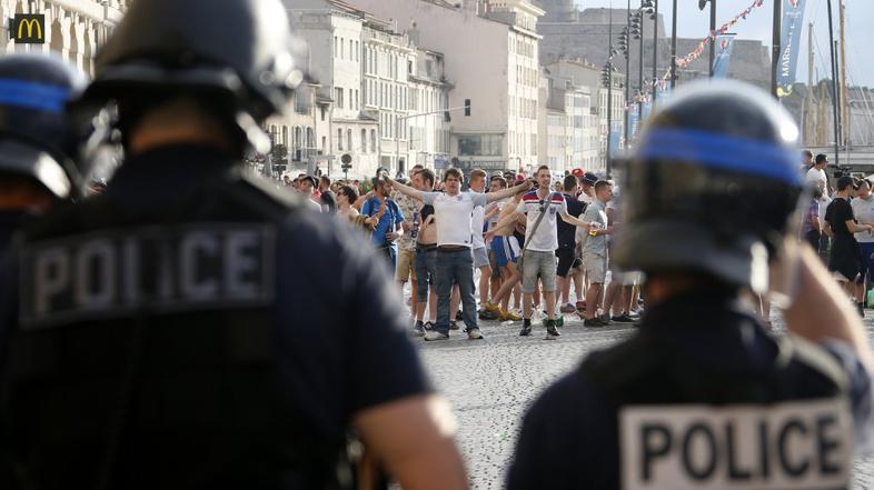 navijači Anglija Rusija Euro 2016