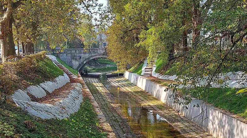 Ljubljana, Gradaščica, jesen