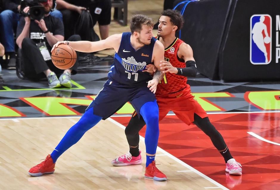 Luka Dončić in Trae Young | Avtor: Profimedia