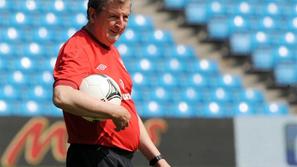 Hodgson Anglija trening priprave Euro 2012 Etihad Manchester