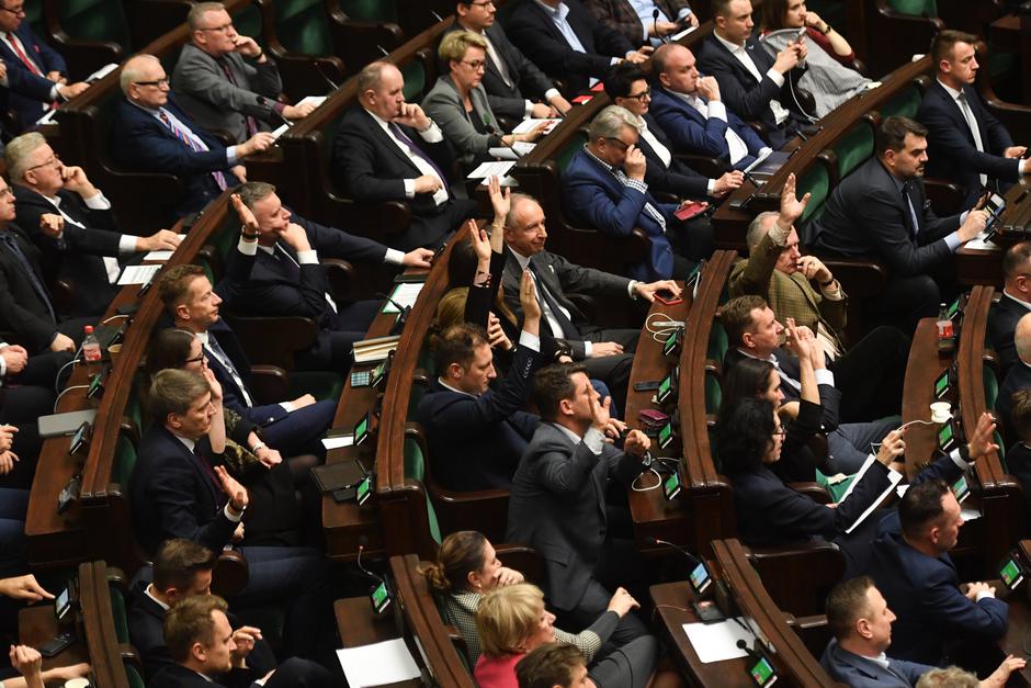 Poljska parlament Sejm | Avtor: Epa