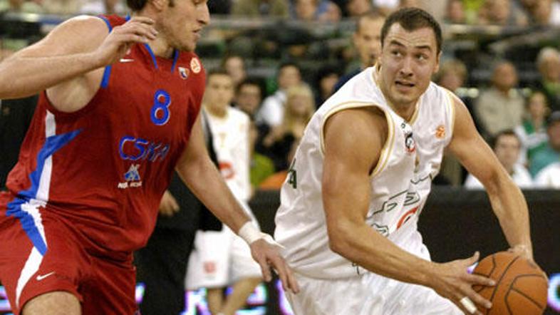 Marko Milič se je proti CSKA izkazal z izjemnimi potezami. Smodiš Union Olimpija